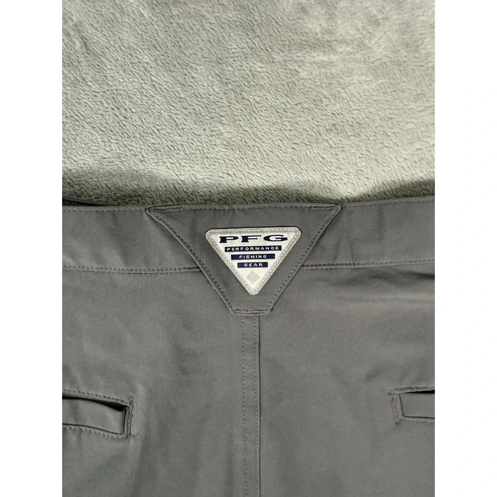 Columbia‎ PFG Shorts Mens 40 Grey Grander Marlin Offshore Performance Fishing 8